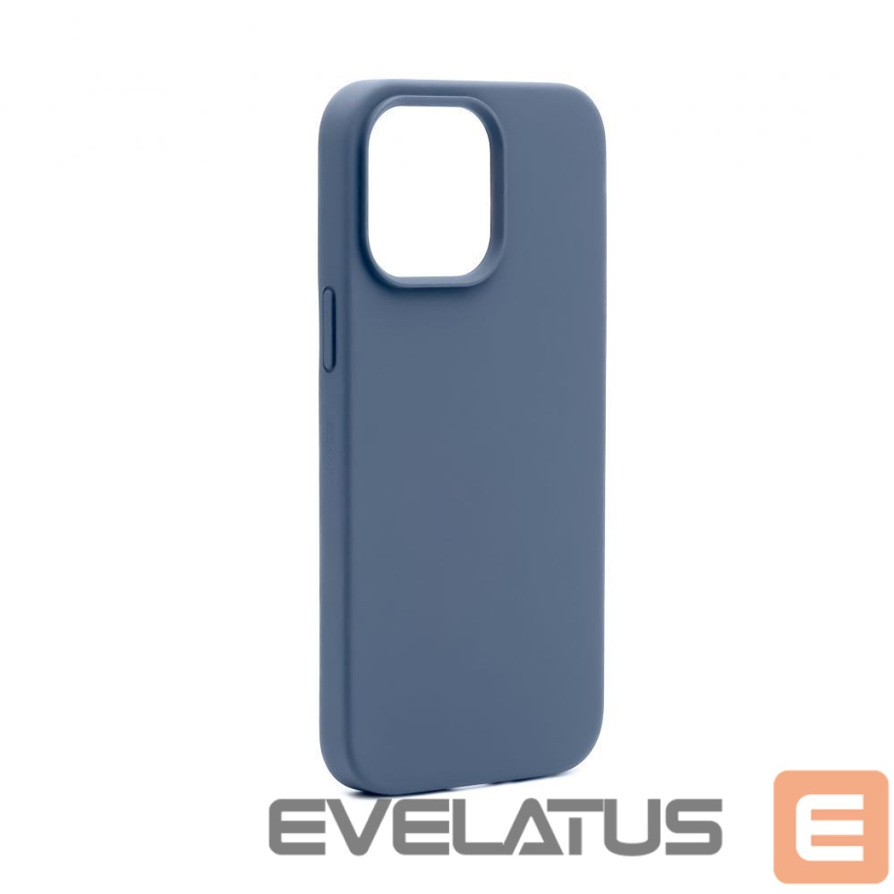 Tagakaaned Connect Apple iPhone 14 Pro Max Premium Magsafe Soft Touch Silicone Case New Function Midnight Blue