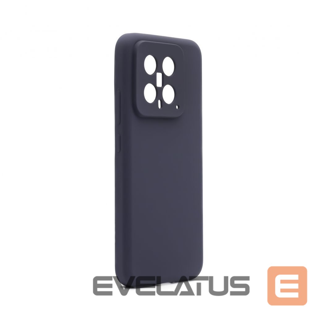 Tagakaaned Connect Xiaomi 14 Premium Quality Magnetic Soft Touch Silicone Case Midnight Blue