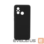 Tagakaaned Connect Xiaomi Redmi 12C Premium Quality Soft Touch Silicone Case Black