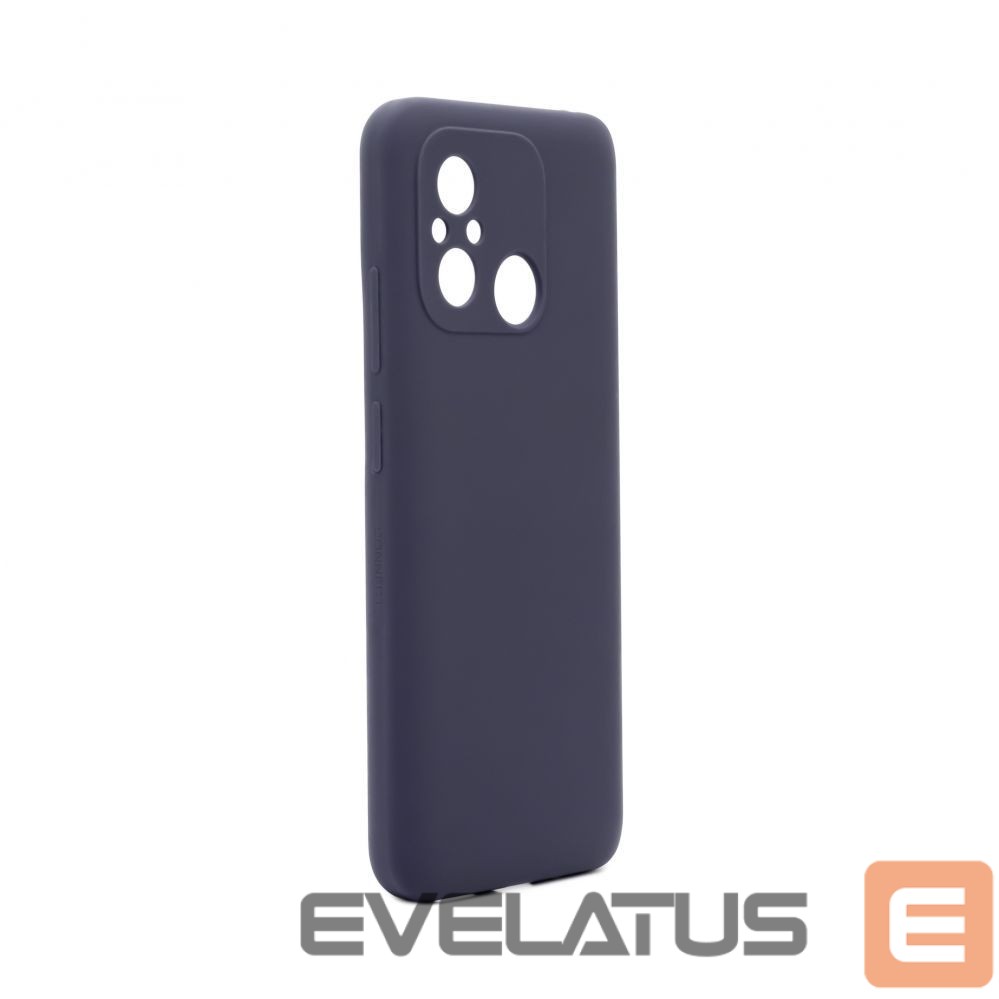 Tagakaaned Connect Xiaomi Redmi 12C Premium Quality Soft Touch Silicone Case Midnight Blue