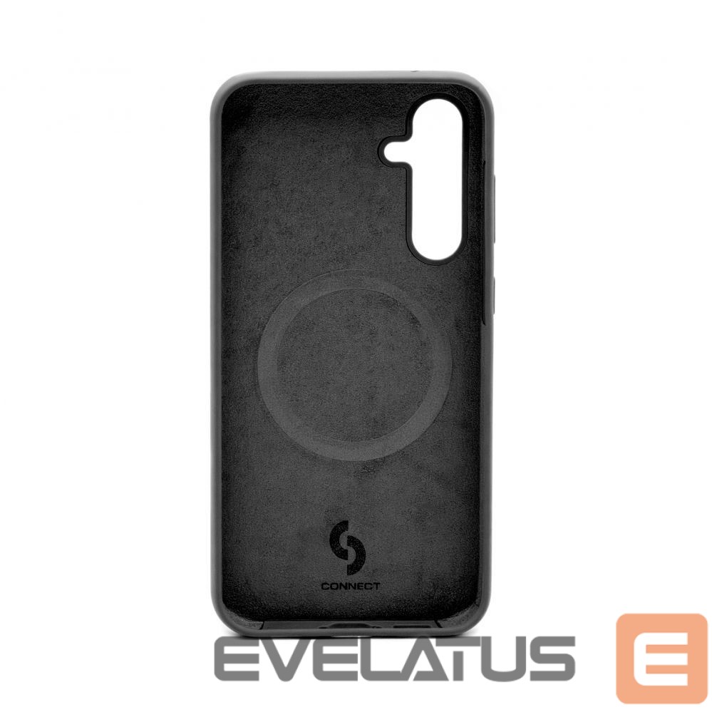 Tagakaaned Connect Samsung Galaxy S23 FE Premium Quality Magnetic Soft Touch Silicone Case Black
