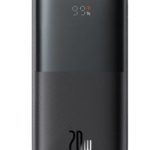 Väline aku Baseus  Bipow Pro Power Bank 10000mAh 20W black with USB Type A - USB Type C 3A 0.3m cable Black