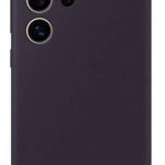 Tagakaaned Samsung - Galaxy S24 Ultra Dark Silicone Cover Violet