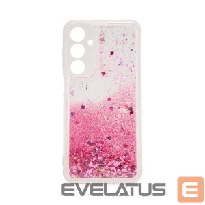 Tagakaaned iLike Samsung Galaxy A15 Silicone Case Water Glitter Pink