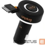 Autolaadijad iLike  CCU1000IPH Compact iPod iPhone 4 4S 30Pin Fast 1A Car Charger with Rewind Cable Black
