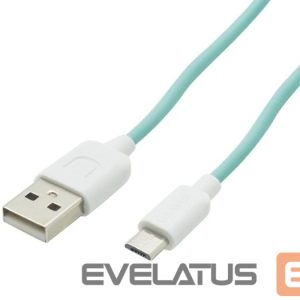 Kaabel USAMS  US-SJ098 USB A to Micro USB Charging Cable 1M Cyan