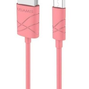 Kaabel USAMS  US-SJ039 U-Gee Pro PVC Universal Micro USB to USB Data & Fast 2A Charger Cable 1m Red