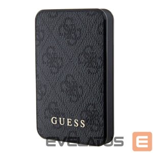 Väline aku Guess  Power Bank MagSafe 5000mAh 4G PU Black