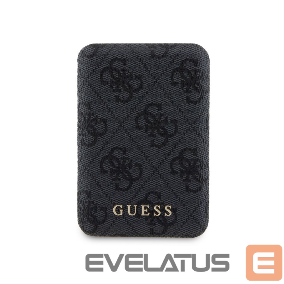 Väline aku Guess Power Bank MagSafe 5000mAh 4G PU Black
