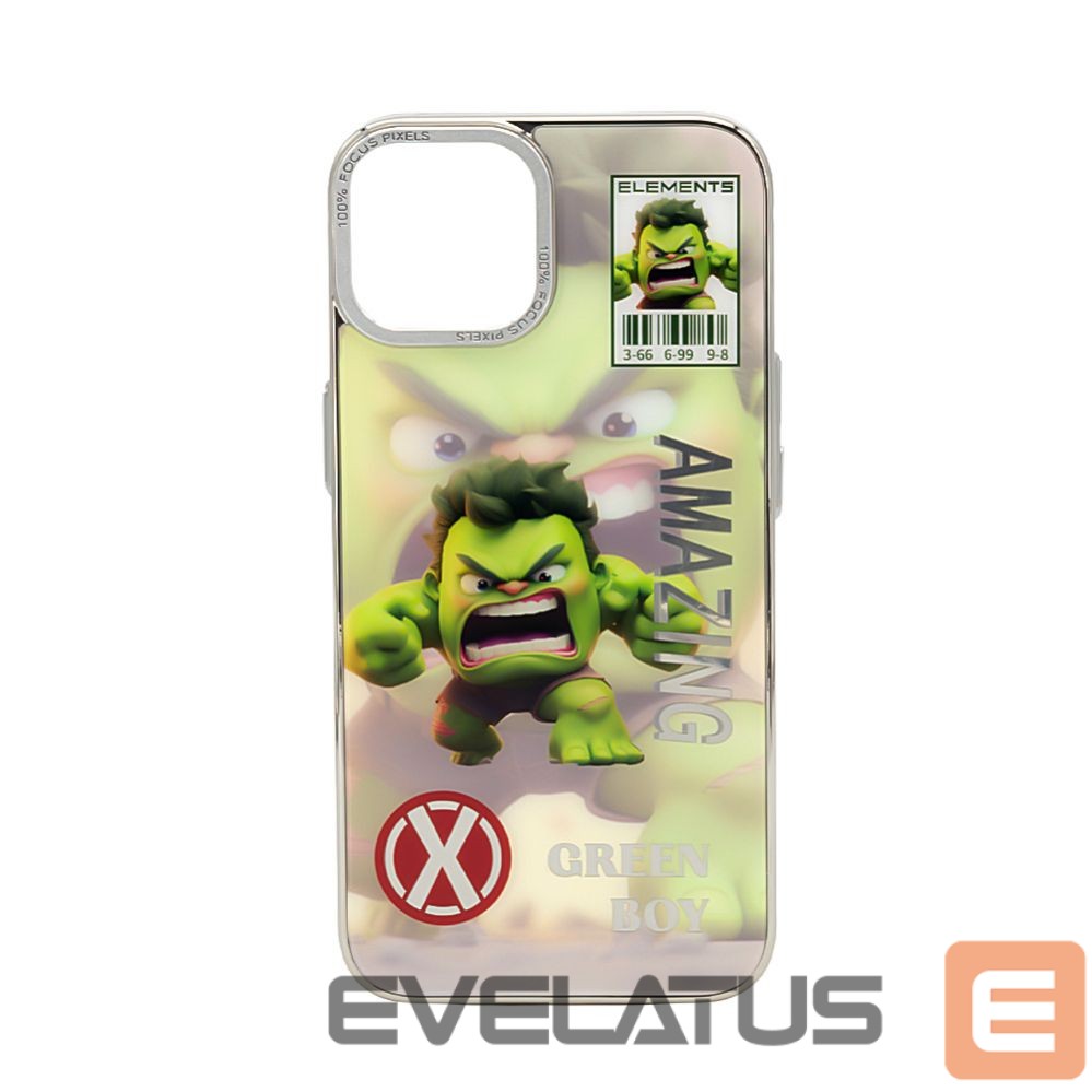 Tagakaaned iLike Apple iPhone 14 PC Silicone Case Green Boy