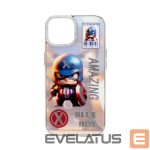 Tagakaaned iLike Apple iPhone 15 PC Silicone Case Blue Boy