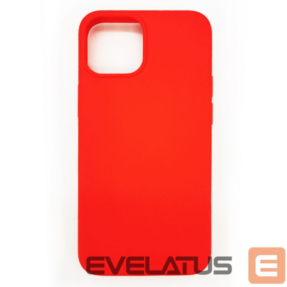 Tagakaaned Evelatus Apple iPhone 13 Pro Premium Soft Touch Silicone Case Red