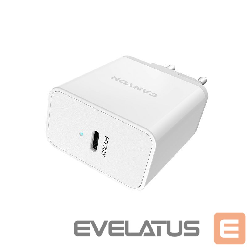 Adaptrid Canyon Canon Wall charger H-20 With USB-C 20W White