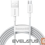 Kaabel Baseus - Superior Fast Charging Data Cable MicroUSB 1m White