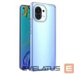 Tagakaaned Evelatus Xiaomi Xiaomi Mi 11 Clear Silicone Case 1.5mm TPU Transparent