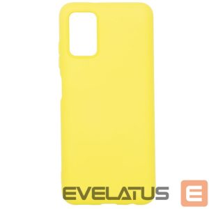 Tagakaaned Evelatus Samsung Galaxy A03s Soft Touch Silicone Case Yellow