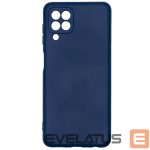 Tagakaaned Evelatus Samsung Galaxy A22 4G Nano Silicone Case Soft Touch TPU Navy Blue