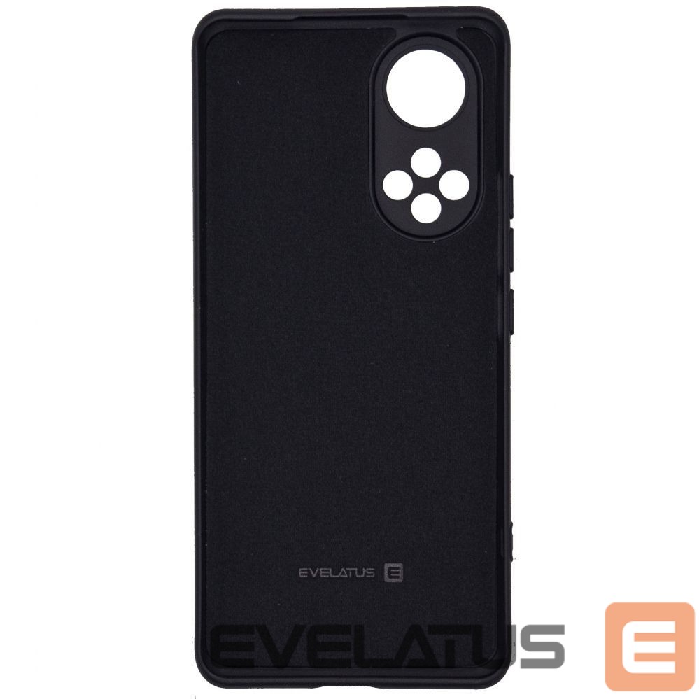 Tagakaaned Evelatus Huawei Nova 9 Nano Silicone Case Soft Touch TPU Black