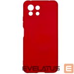 Tagakaaned Evelatus Xiaomi Mi 11 Lite/11 Lite 5G/11 Lite 5G NE Nano Silicone Case Soft Touch TPU Red