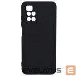 Tagakaaned Evelatus Xiaomi Xiaomi Redmi 10 Nano Silicone Case Soft Touch TPU Black