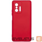 Tagakaaned Evelatus Xiaomi Xiaomi 11T/11T Pro Nano Silicone Case Soft Touch TPU Red