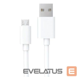 Kaabel Evelatus Universal Universal Micro USB Cable Bulk White