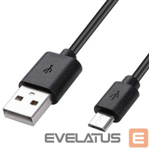 Kaabel Evelatus Universal Universal Micro USB Cable Bulk Black