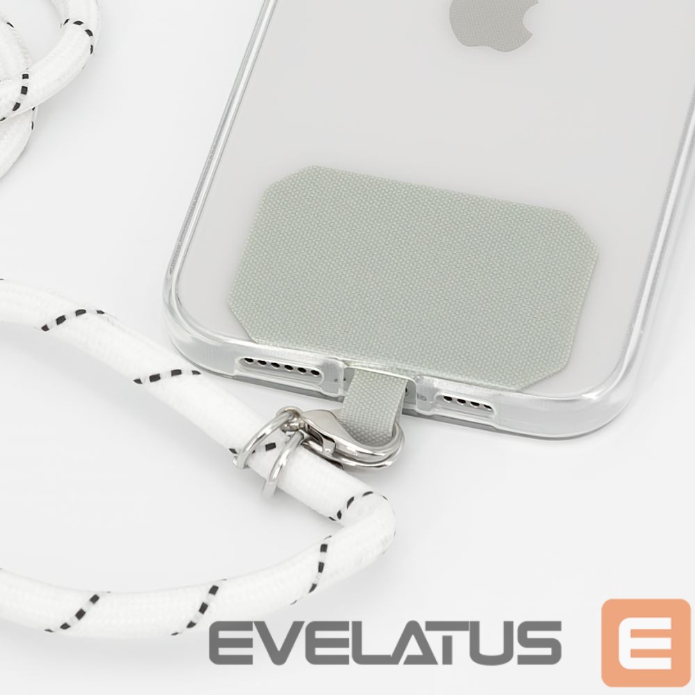 Universaalne telefonihoidja (Popsocket) iLike Removable Handsrtap For Strip Silver