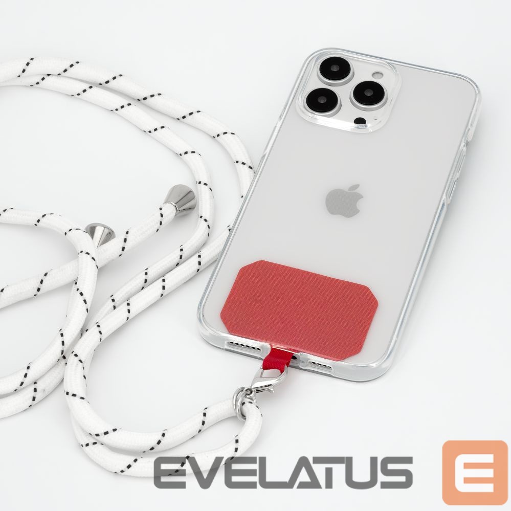 Universaalne telefonihoidja (Popsocket) iLike Removable Handsrtap For Strip Red