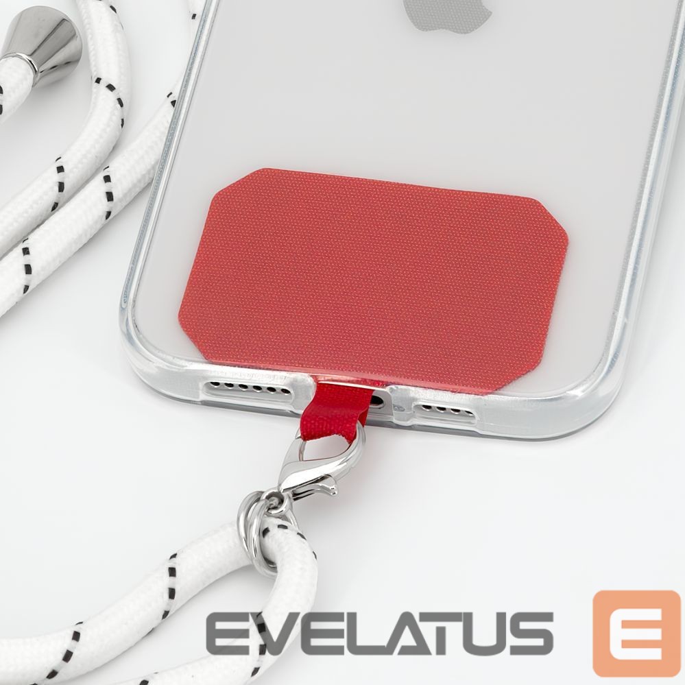 Universaalne telefonihoidja (Popsocket) iLike Removable Handsrtap For Strip Red