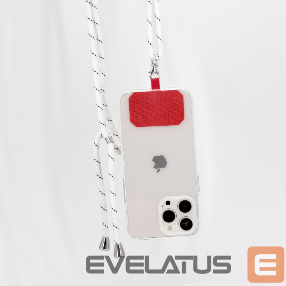 Universaalne telefonihoidja (Popsocket) iLike Removable Handsrtap For Strip Red