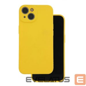 Tagakaaned iLike Samsung Galaxy A15 4G / A15 5G Silicon case Yellow