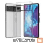 Tagakaaned iLike Google Ultra Clear 0.5mm case for Google Pixel 7 gel back cover Transparent Black