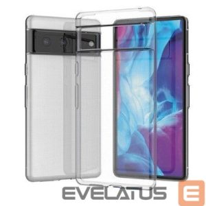 Tagakaaned iLike Google Ultra Clear 0.5mm case for Google Pixel 7 gel back cover Transparent Black