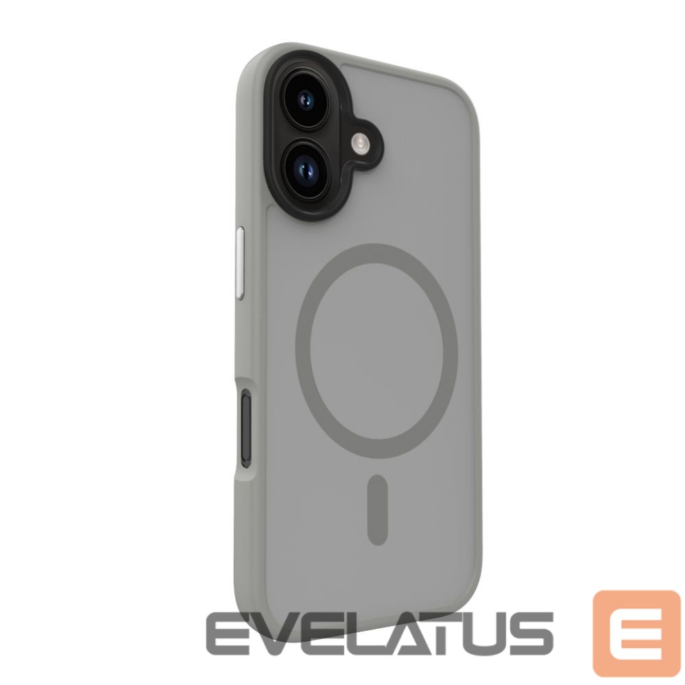 Tagakaaned Evelatus Apple iPhone 16 Hybird Case With Magsafe PC+TPU Silver