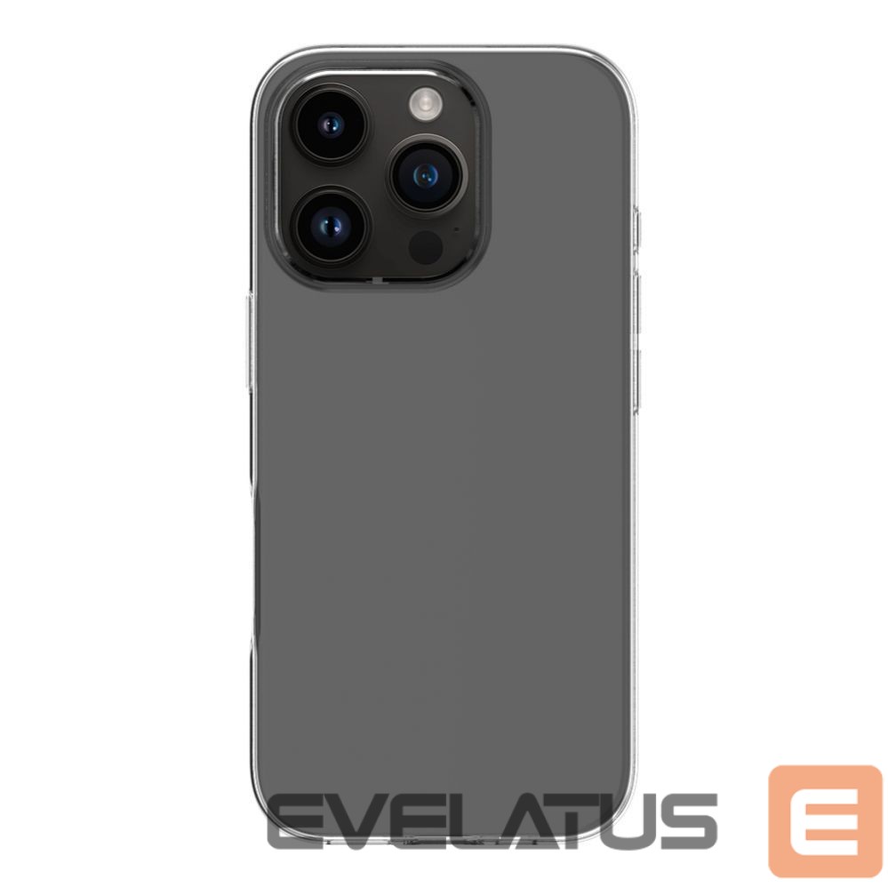 Tagakaaned Evelatus Apple iPhone 16 Pro Max Clear Silicone Case 1.5mm TPU Transparent