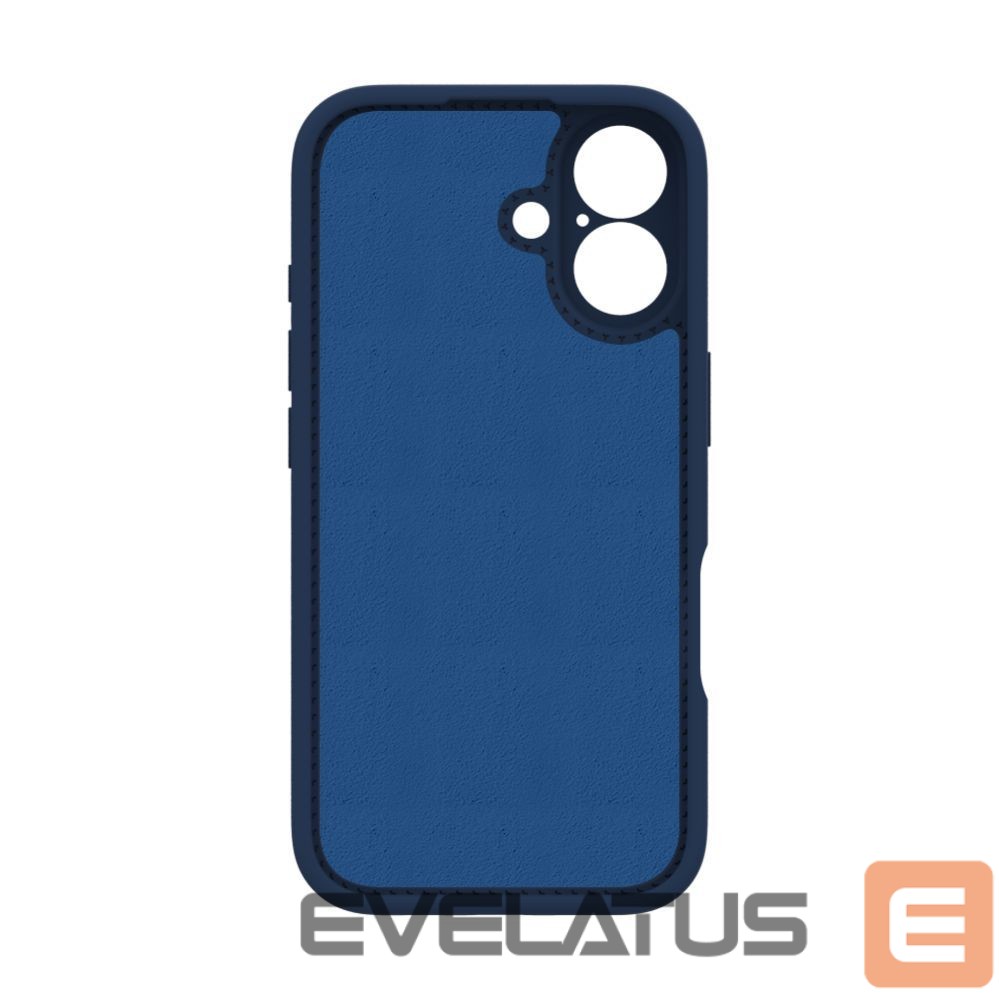 Tagakaaned Evelatus Apple iPhone 16 Premium Magsafe with Stand Soft Touch Silicone Case Dark Blue