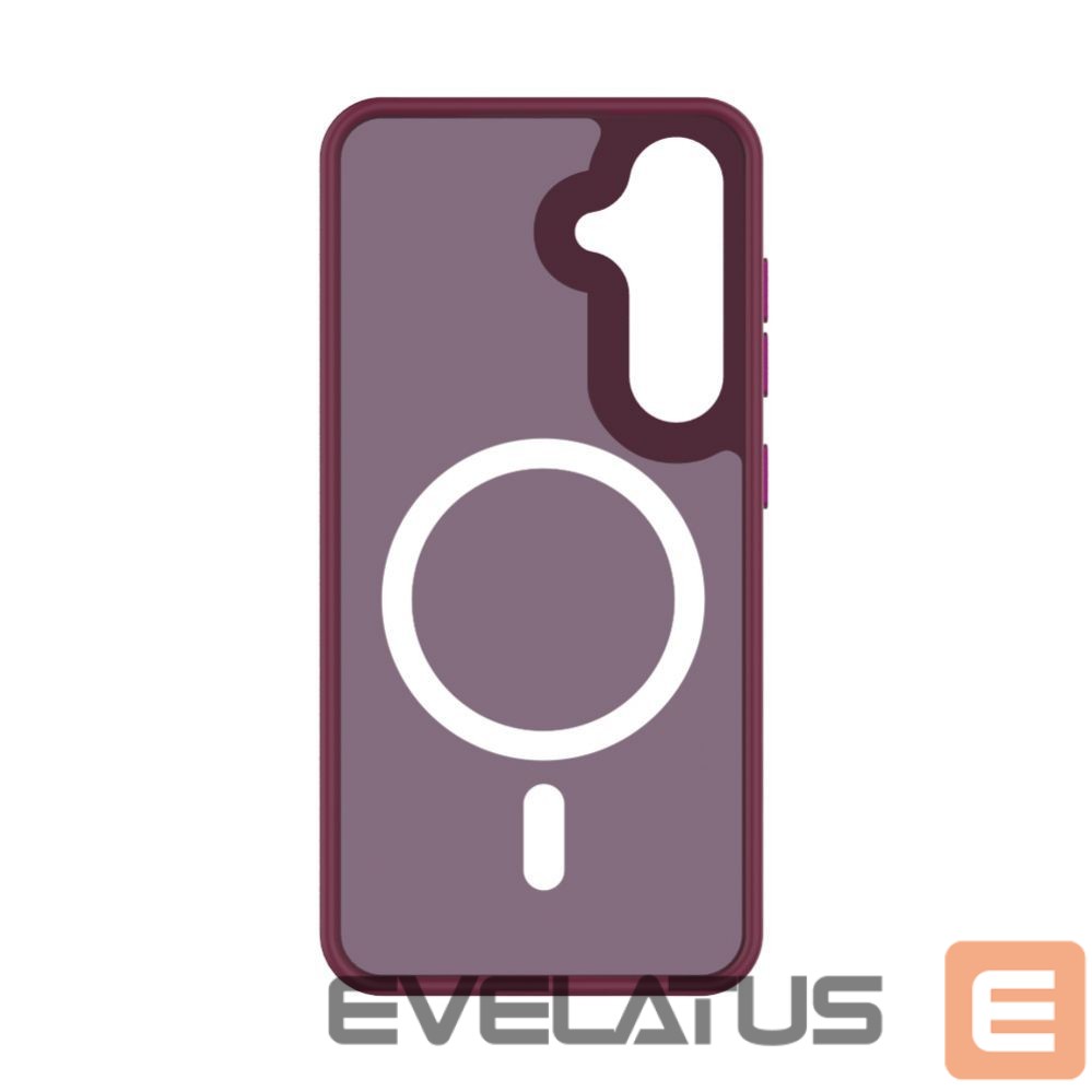 Tagakaaned Evelatus Samsung Galaxy S24 Shield Case With Magsafe matte Red