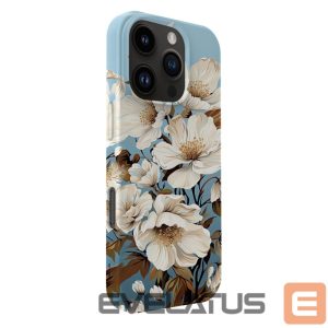 Tagakaaned Evelatus Apple iPhone 16 Pro Max Slim Shell with Magsafe customized print design Flower Blue