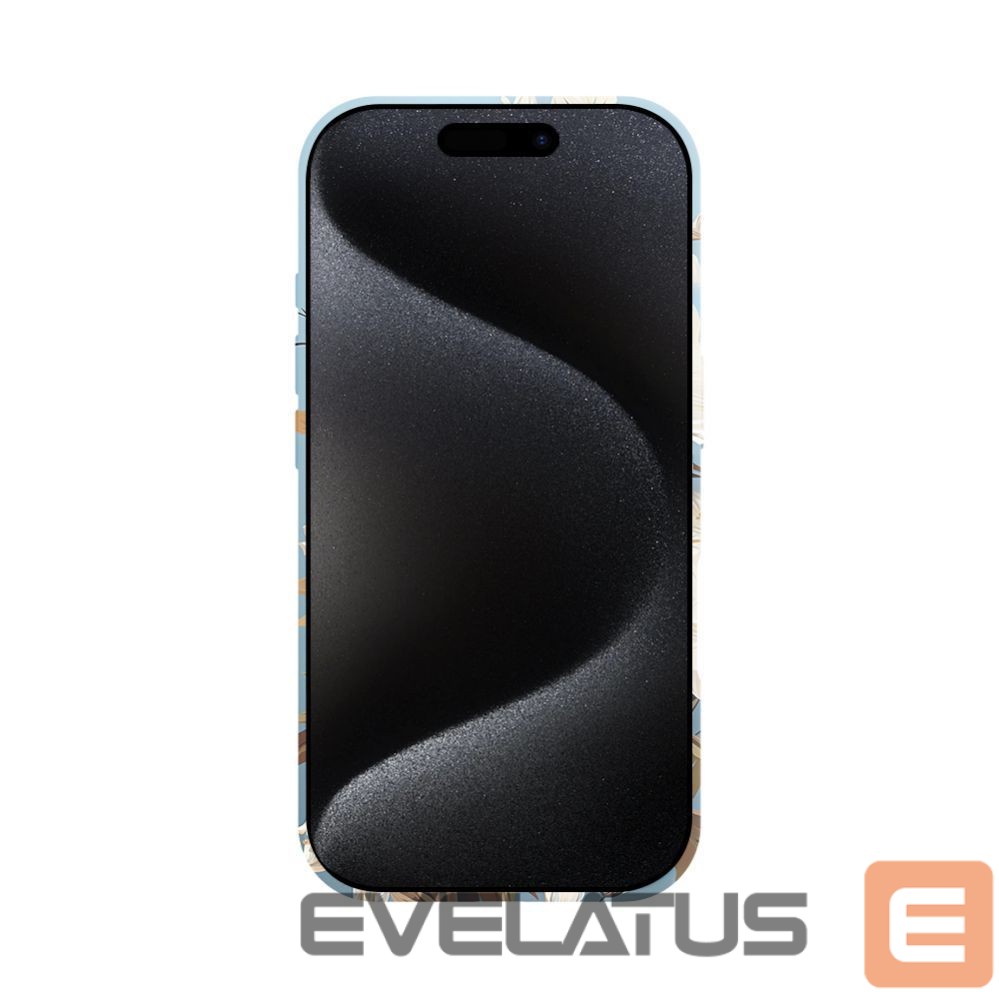 Tagakaaned Evelatus Apple iPhone 16 Pro Max Slim Shell with Magsafe customized print design Flower Blue