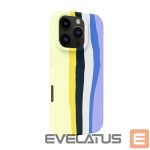 Tagakaaned Evelatus Apple iPhone 16 Pro Multi-Colored Silicone Case With MagSafe Ceramic White