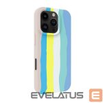 Tagakaaned Evelatus Apple iPhone 16 Pro Max Multi-Colored Silicone Case With MagSafe Beige Cream