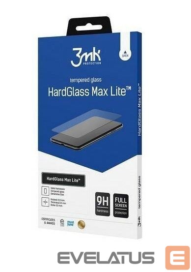 Kaitseklaasid 3MK Xiaomi 12 Pro Black - HardGlass Max