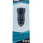 Adaptrid -  BULLET USB Car Charger Q3.0 + Type C 2.4A Black