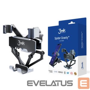 Automaatne hoidja 3MK - 3mk Spider Gravity Car Holder Black