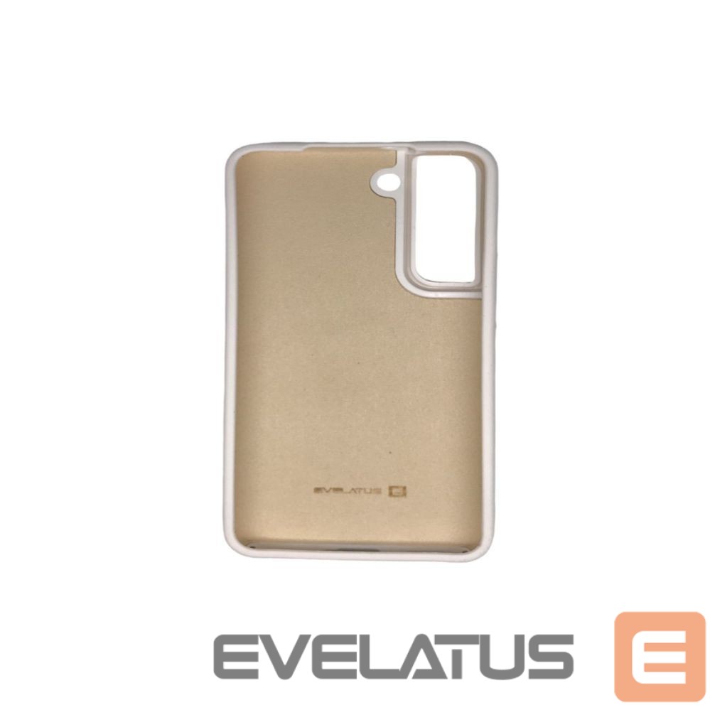 Tagakaaned Evelatus Samsung Galaxy S22 Premium Soft Touch Silicone Case White