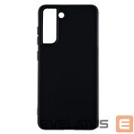Tagakaaned Evelatus Samsung Galaxy S22 Plus Premium Soft Touch Silicone Case Black