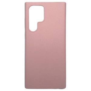 Tagakaaned Evelatus Samsung Galaxy S22 Ultra Premium Soft Touch Silicone Case Pink Sand
