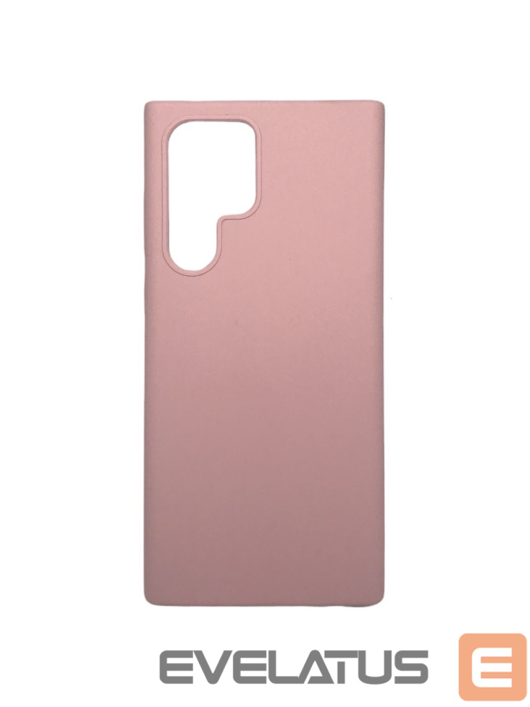 Tagakaaned Evelatus Samsung Galaxy S22 Ultra Premium Soft Touch Silicone Case Pink Sand