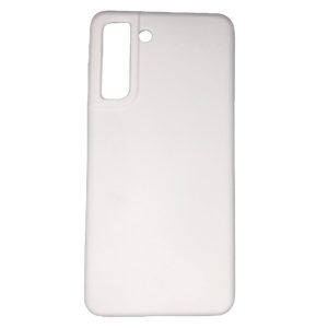 Tagakaaned Evelatus Samsung Galaxy S21 FE Premium Soft Touch Silicone Case White